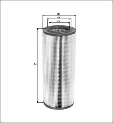 MAGNETI MARELLI 154096554240 -  Воздушный фильтр